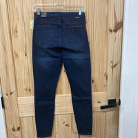 WOMENS TRACTR DK DENIM DIST. NINA HIGH RISE JEANS 4 NWT