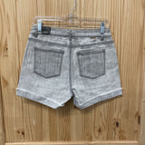 WOMENS TRCTR LT GREY WASHED BRITTANY SHORTS 6 NWT