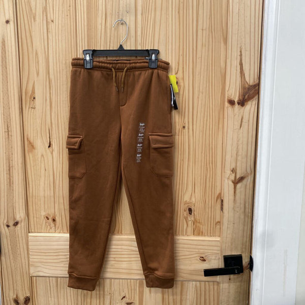 BOYS BROOKLYN THE JOGGER LT BROWN CARGO SWEATPANTS S 8 NWT