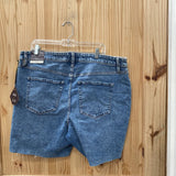 WOMENS AVA & VIV DENIM SHORTS 18 NWT
