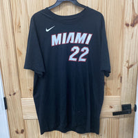 MENS NIKE MIAMI #22 BUTLER BLK/RED/WHITE SHIRT XXL