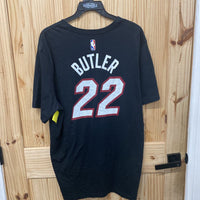 MENS NIKE MIAMI #22 BUTLER BLK/RED/WHITE SHIRT XXL
