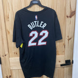 MENS NIKE MIAMI #22 BUTLER BLK/RED/WHITE SHIRT XXL