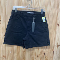 WOMENS TRACTR BLK DENIM JEAN SHROTS 6 NWT
