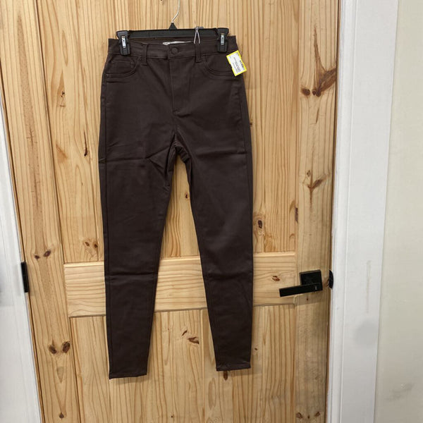 WOMENS TRACTR CHOCOLATE PANTS 6 NWT