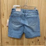 WOMENS NYJD LINEN JEAN SHORTS 8P NWT