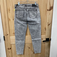 WOMENS TRACTR LT GREY DENIM DIANE MID RISE JEANS 12 NWT