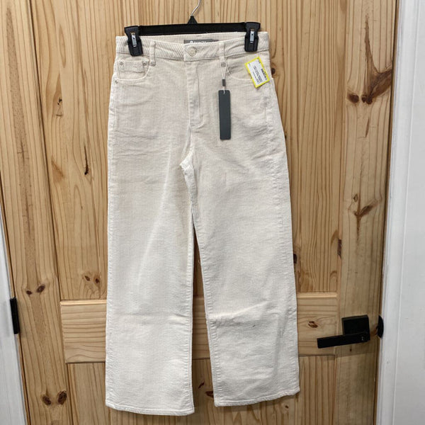 WOMENS TRACTR IVORY CORDUORY PANTS 0 NWT
