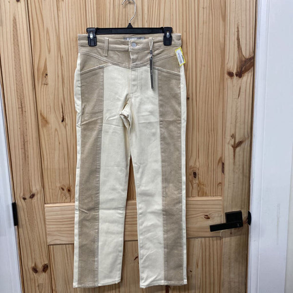 WOMENS TRACTR IVORY CORDUORY PANTS 4 NWT