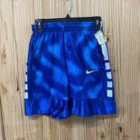 BOYS NIKE SHORTS BLUE/WHITE M 10 NWT