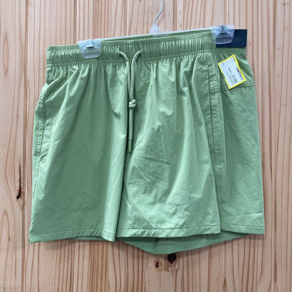 MENS VRST LT GREEN SHORTS M