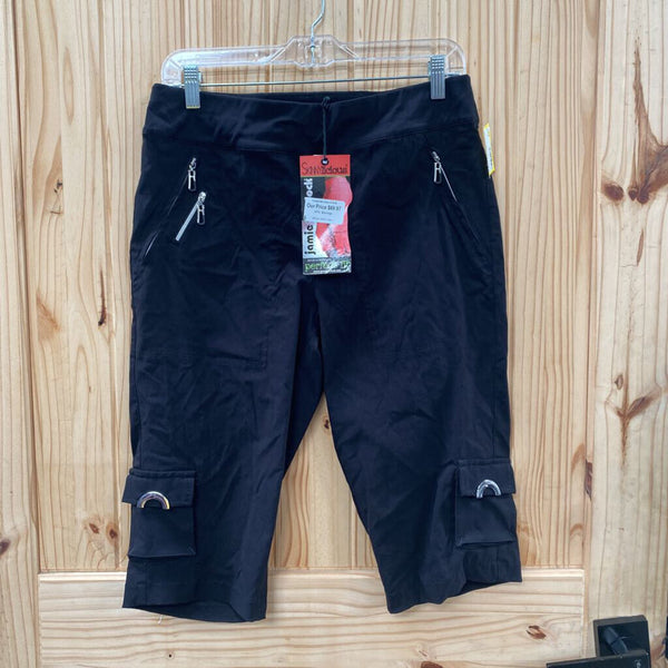 SKINNYLICIOUS JAMIE SADOCK 10 BLK CAPRI