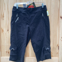 SKINNYLICIOUS JAMIE SADOCK 10 BLK CAPRI