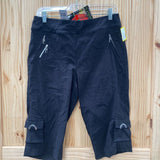 SKINNYLICIOUS JAMIE SADOCK 10 BLK CAPRI