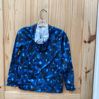 BOYS UNDER ARMOUR BLUE/BLK/WHITE HOODIE YM 10 NWT spw