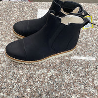 WOMENS SONOMA BLK ANKLE BOOTS 9 NEW