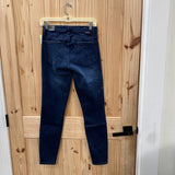 WOMENS TRACTR DK DENIM DIST NINA HIGH RISE JEANS 4 NWT
