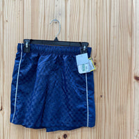 BOYS DSG SOCCER SHORTS NAVY BLUE/WHITE SHORTS M 10/12 NWT