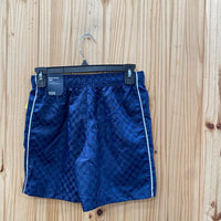 BOYS DSG SOCCER SHORTS NAVY BLUE/WHITE SHORTS M 10/12 NWT