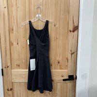 WOMENS LULULEMON COURT CRUSH BLK DRESS 8 NWT