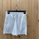 GIRLS DSG WHITE BASKETBALL SHORTS M 10/12 NWT