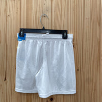 GIRLS DSG WHITE BASKETBALL SHORTS M 10/12 NWT
