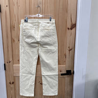WOMENS TRACTR LT YELLOW JEANS 12 NWT