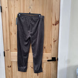 WOMENS TRACTR CHARCOAL GREY VELOUR PANTS 12 NWT