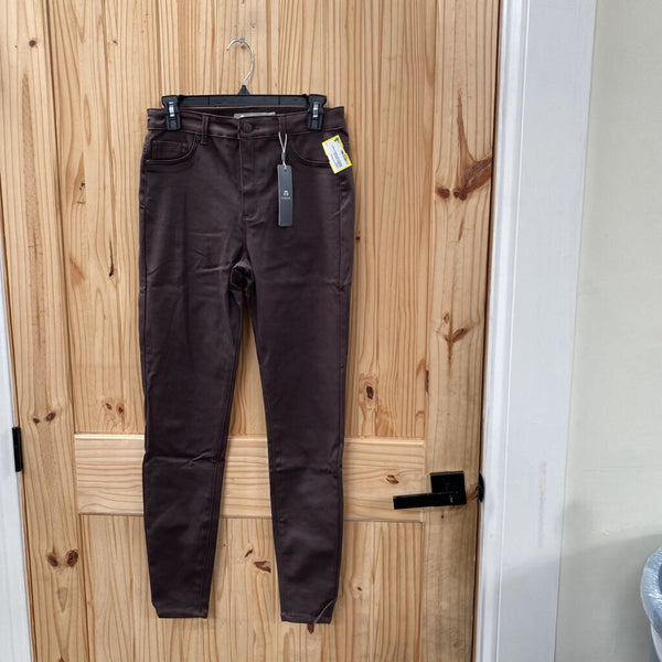 WOMENS TRACTR CHOCOLATE PANTS 6 NWT