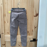 WOMENS TRACTR LT GREY MONA HIGH RISE CORDUORY PANTS 2 NWT