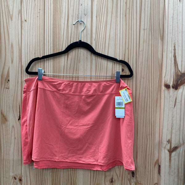 WOMENS JANTZEN CORAL SKIRT 14 nwt