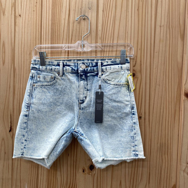 WOMENS TRACTR LT DENIM BLEA.CHED SHORTS 2 NWT