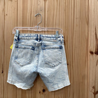 WOMENS TRACTR LT DENIM BLEA.CHED SHORTS 2 NWT