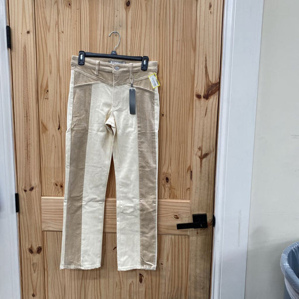 WOMENS TRACTR TAN CORDUORY PANTS 4 NWT