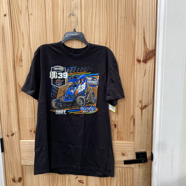 MENS DRIVEN TO SAVE LIVES BLK T-SHIRT XL NWT