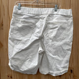 WOMENS NYDJ WHITE BERMUDA SHORTS 16