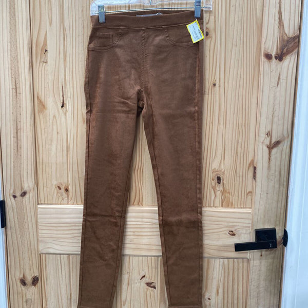 WOMENS TRACTR LT BROWN SPARKLY JEGGINGS 2 NWT