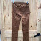 WOMENS TRACTR LT BROWN SPARKLY JEGGINGS 2 NWT