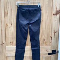 WOMENS TRACTR DK DENIM SPARKLY JEGGINGS 2 NWT