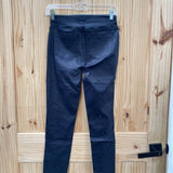 WOMENS TRACTR DK DENIM SPARKLY JEGGINGS 2 NWT
