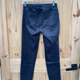 WOMENS TRACTR DK DENIM SPARKLY JEGGINGS 6 NWT