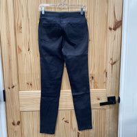 WOMENS TRACTR DK DENIM SPARKLY JEGGINGS 4 NWT