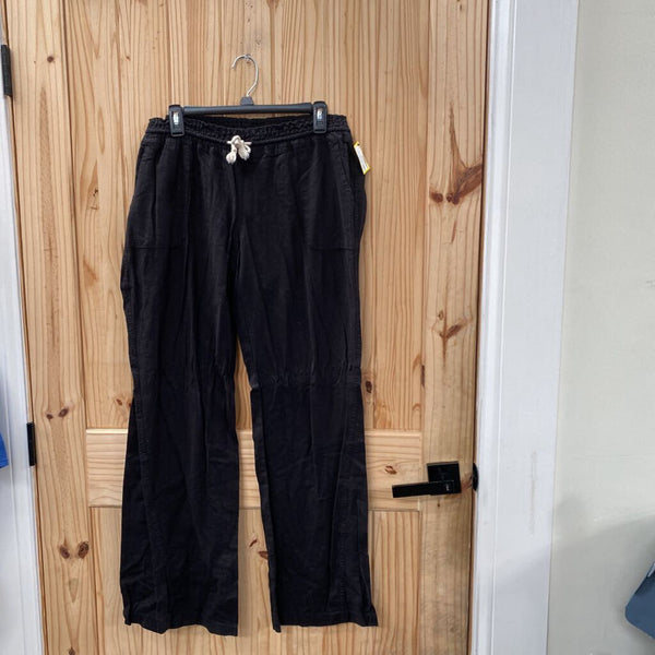 WOMENS KISS & CRY BLK CASUAL PANTS XL