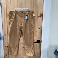 MENS ALPINE DESIGN DK TAN PANTS 42X30 NWT