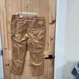 MENS ALPINE DESIGN DK TAN PANTS 42X30 NWT