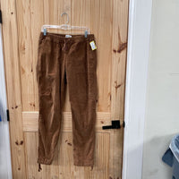 WOMENS ALPINE DESIGN LT BROWN CORDUORY PANTS M NWT