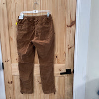 WOMENS ALPINE DESIGN LT BROWN CORDUORY PANTS M NWT