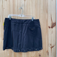 WOMENS JAMIE SADOCK BLK CASUAL SKORT 14 NWT