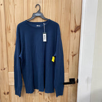 MENS ALPINE DESIGN LS VINTAGE BLUE SHIRT XXL NWT