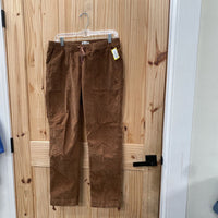 WOMENS ALPINE DESIGN ROASTED COFFEE CORD PANTS M NWT